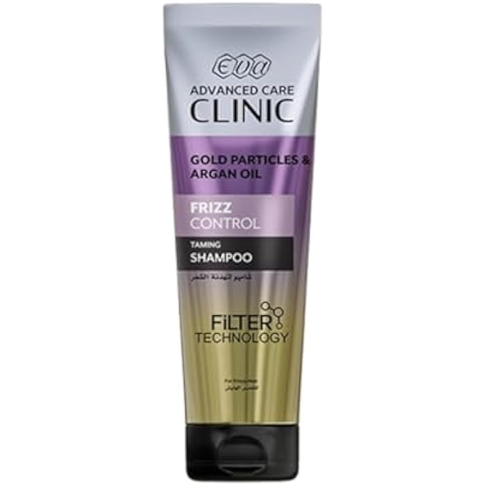 Eva Hair Clinic Gold Argan Hair Shampoo - 230 ml - Image 1